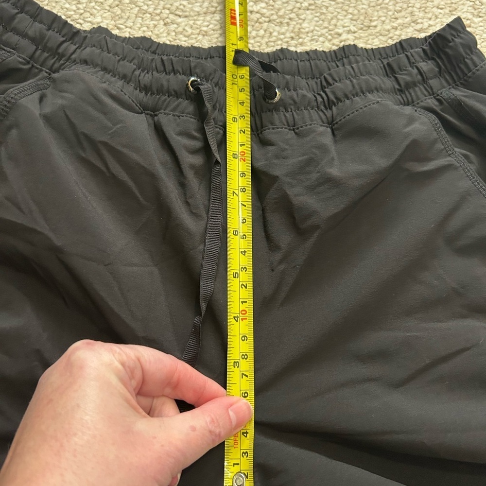 Eddie Bauer Women's Black Polar Fleece Pants Lined Pull-On Size 6 Joggers - Picture 14 of 14